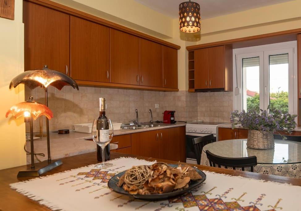 Appartement Μάνια à Pythagóreion Extérieur photo