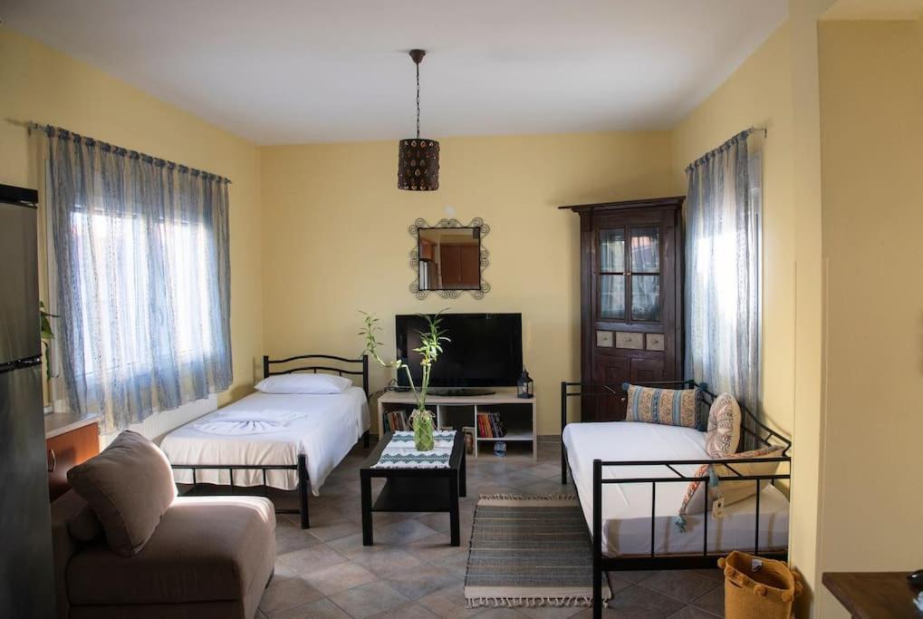 Appartement Μάνια à Pythagóreion Extérieur photo